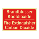 Brandblusser Kooldioxide - Fire Extinguisher Carbon Dioxide