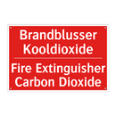 Brandblusser Kooldioxide - Fire Extinguisher Carbon Dioxide