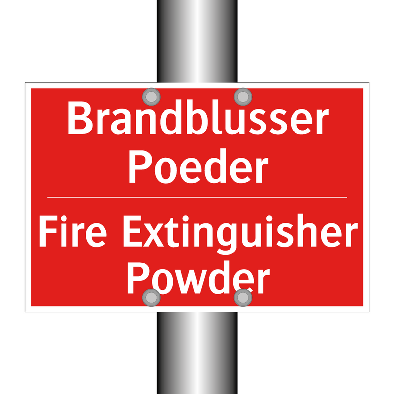 Brandblusser Poeder - Fire Extinguisher Powder
