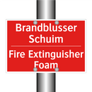 Brandblusser Schuim - Fire Extinguisher Foam