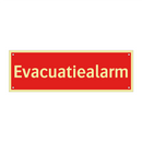 Evacuatiealarm & Evacuatiealarm & Evacuatiealarm & Evacuatiealarm