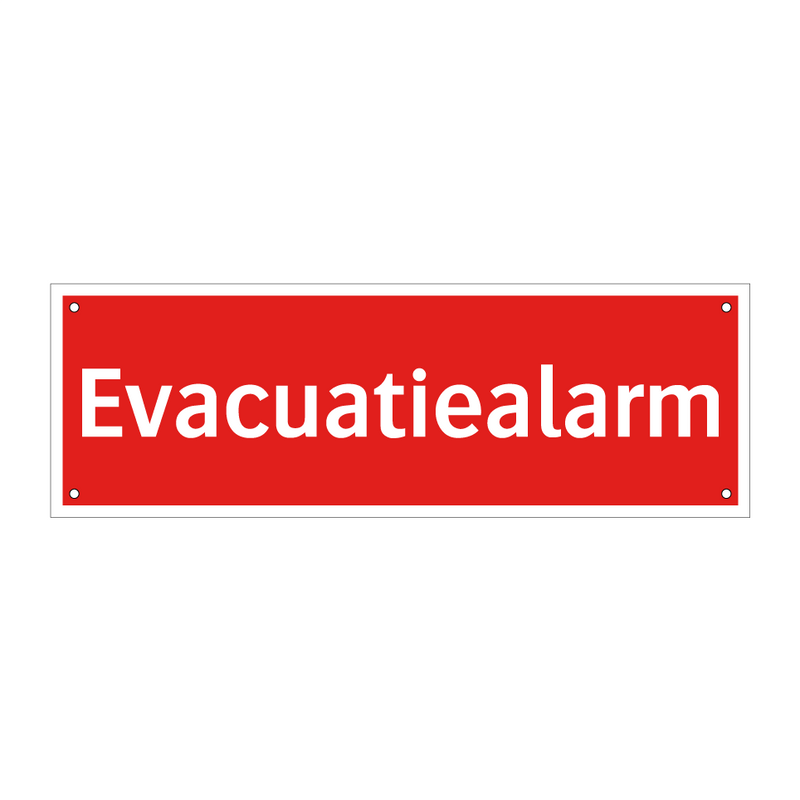 Evacuatiealarm & Evacuatiealarm & Evacuatiealarm & Evacuatiealarm & Evacuatiealarm & Evacuatiealarm