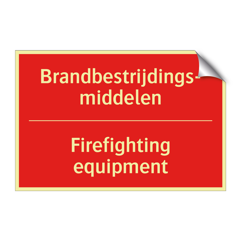 Brandbestrijdings- middelen - Firefighting equipment