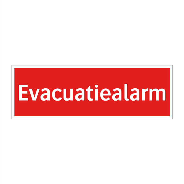 Evacuatiealarm & Evacuatiealarm & Evacuatiealarm & Evacuatiealarm & Evacuatiealarm & Evacuatiealarm