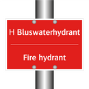 Н Bluswaterhydrant - Fire hydrant