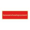 Gaswaarschuwingssysteem & Gaswaarschuwingssysteem & Gaswaarschuwingssysteem
