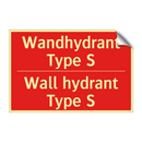 Wandhydrant Type S - Wall hydrant Type S