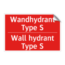Wandhydrant Type S - Wall hydrant Type S