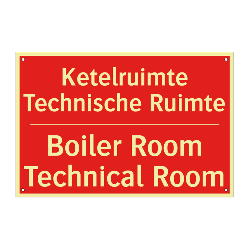 Ketelruimte Technische Ruimte - Boiler Room Technical Room