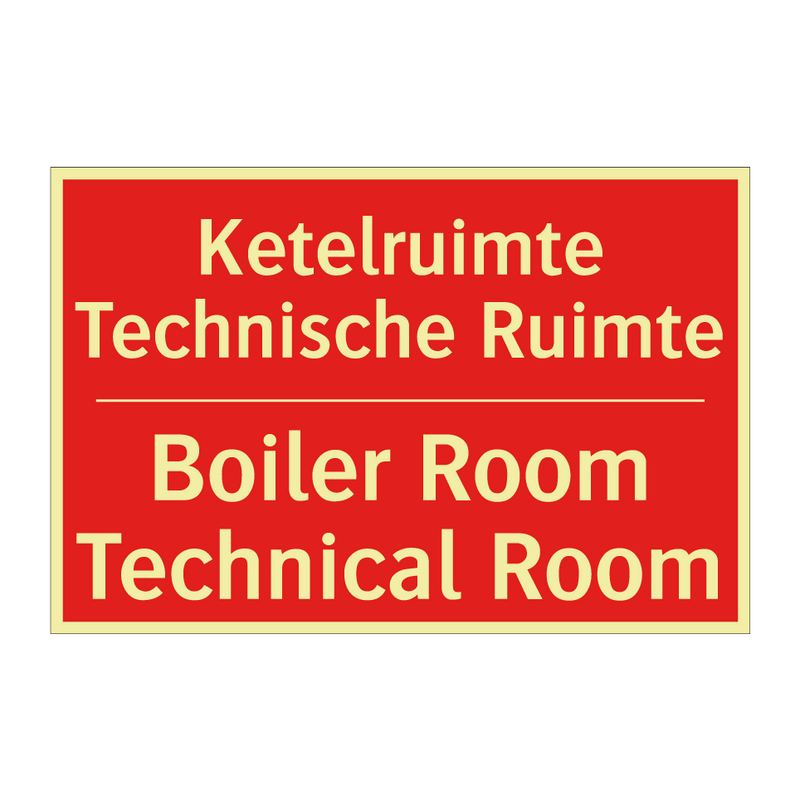 Ketelruimte Technische Ruimte - Boiler Room Technical Room