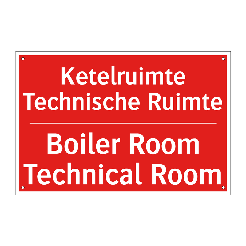 Ketelruimte Technische Ruimte - Boiler Room Technical Room