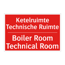Ketelruimte Technische Ruimte - Boiler Room Technical Room