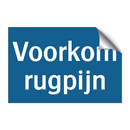 Voorkom rugpijn & Voorkom rugpijn & Voorkom rugpijn & Voorkom rugpijn
