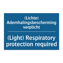 (Lichte) Ademhalingsbescherming /.../ - (Light) Respiratory protection /.../