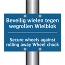 Beveilig wielen tegen wegrollen /.../ - Secure wheels against rolling /.../