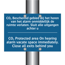 CO₂ Beschermd gebied Bij het horen /.../ - CO₂ Protected area On hearing /.../
