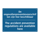 De ongevallenpreventievoorschriften /.../ - The accident prevention regulations /.../