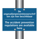 De ongevallenpreventievoorschriften /.../ - The accident prevention regulations /.../