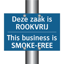 Deze zaak is ROOKVRIJ - This business is SMOKE-FREE