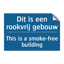 Dit is een rookvrij gebouw - This is a smoke-free building