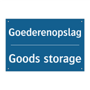 Goederenopslag - Goods storage & Goederenopslag - Goods storage & Goederenopslag - Goods storage