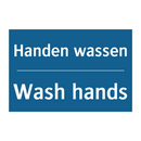 Handen wassen - Wash hands & Handen wassen - Wash hands & Handen wassen - Wash hands
