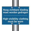 Hoog zichtbare kleding moet worden /.../ - High-visibility clothing must /.../