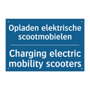 Opladen elektrische scootmobielen /.../ - Charging electric mobility scooters /.../