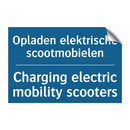 Opladen elektrische scootmobielen /.../ - Charging electric mobility scooters /.../