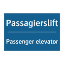 Passagierslift - Passenger elevator & Passagierslift - Passenger elevator