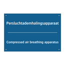 Persluchtademhalingsapparaat - Compressed air breathing apparatus /.../