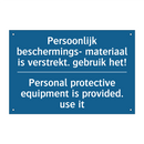 Persoonlijk beschermings- materiaal /.../ - Personal protective equipment /.../