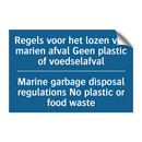 Regels voor het lozen van marien /.../ - Marine garbage disposal regulations /.../