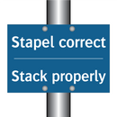 Stapel correct - Stack properly & Stapel correct - Stack properly & Stapel correct - Stack properly