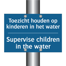 Toezicht houden op kinderen in /.../ - Supervise children in the water /.../