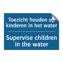Toezicht houden op kinderen in /.../ - Supervise children in the water /.../