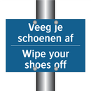 Veeg je schoenen af - Wipe your shoes off & Veeg je schoenen af - Wipe your shoes off
