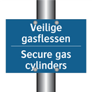 Veilige gasflessen - Secure gas cylinders & Veilige gasflessen - Secure gas cylinders