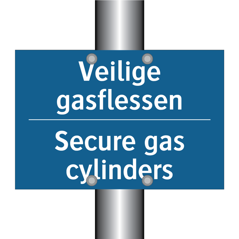 Veilige gasflessen - Secure gas cylinders & Veilige gasflessen - Secure gas cylinders