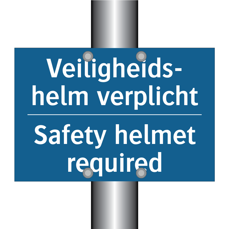 Veiligheids- helm verplicht - Safety helmet required