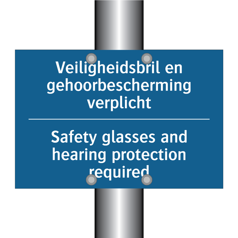 Veiligheidsbril en gehoorbescherming /.../ - Safety glasses and hearing protection /.../