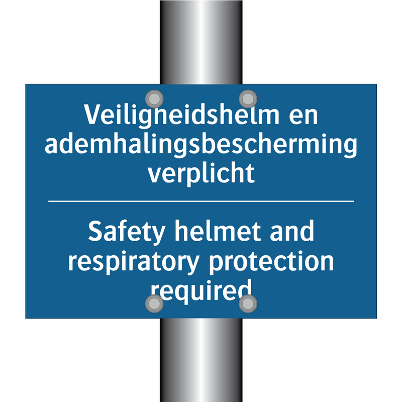 Veiligheidshelm en ademhalingsbescherming /.../ - Safety helmet and respiratory /.../
