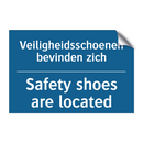 Veiligheidsschoenen bevinden zich /.../ - Safety shoes are located