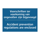 Voorschriften ter voorkoming van /.../ - Accident prevention regulations /.../