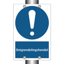 Ontgrendelingshendel & Ontgrendelingshendel & Ontgrendelingshendel & Ontgrendelingshendel