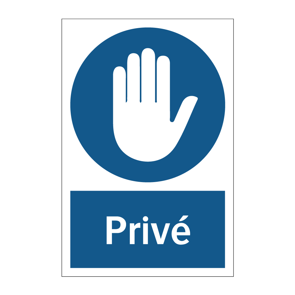 Koop Privé bord | SignOnline | NL-M2242
