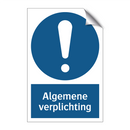 Algemene verplichting & Algemene verplichting & Algemene verplichting & Algemene verplichting