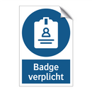 Badge verplicht & Badge verplicht & Badge verplicht & Badge verplicht