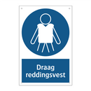 Draag reddingsvest & Draag reddingsvest & Draag reddingsvest & Draag reddingsvest