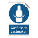 Gasflessen vastmaken & Gasflessen vastmaken & Gasflessen vastmaken & Gasflessen vastmaken